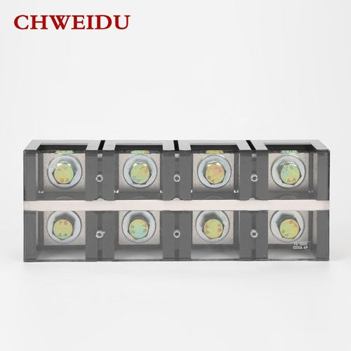 TC10004固定式接线端子1000A加厚纯铜接线端子排连接器大功率线柱