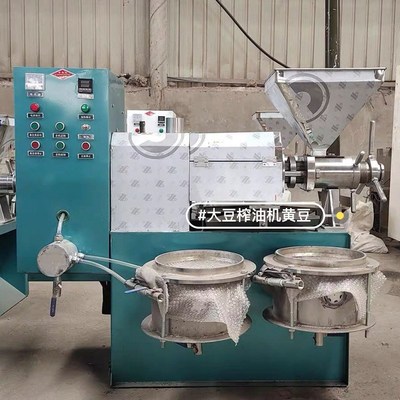 现货大小型冷热两用榨油机厂家 新型螺旋榨油机 全自动榨油机商用