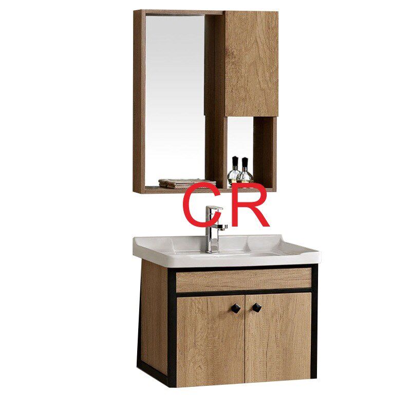 卫生间环保浴室柜欧式风格多层橡木吊柜小户型浴室盆洗脸台盆浴柜