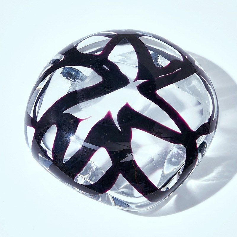 现代简约轻奢黑色琉璃摆件样板间餐厅客厅卧室玄关茶几桌面艺术品,特色手工艺,其他特色工艺品,淘宝优惠券,粉丝福利购,淘宝优惠卷