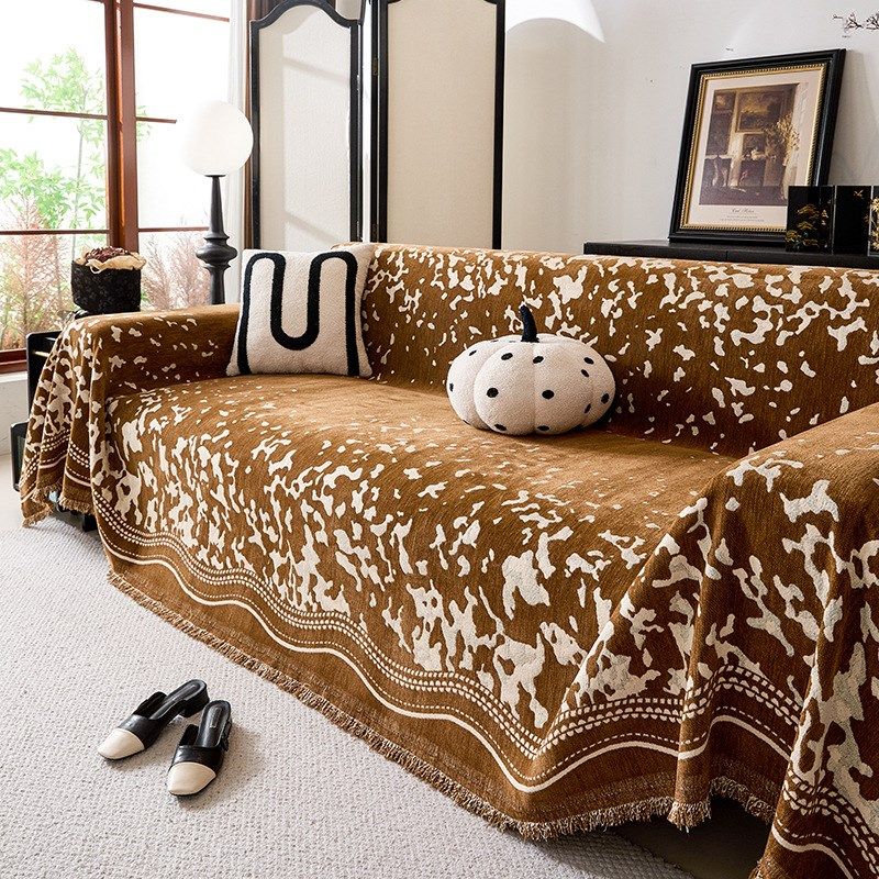 佑卓新款沙发巾四季通用沙发盖布全包一整片沙发套罩毯垫子高级感,居家布艺,沙发套,淘宝优惠券,粉丝福利购,淘宝优惠卷