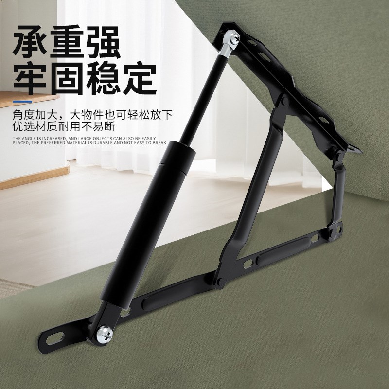 高箱床用气动杆升降举升器榻榻米床架气撑液压杆排骨架支撑杆支架