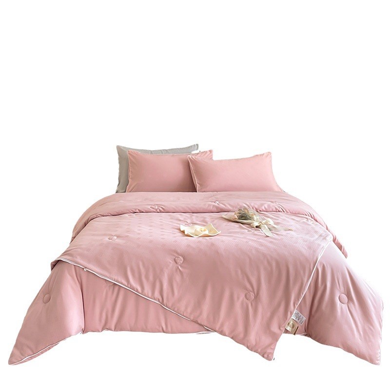 蚕丝大豆纤维子母被二合一拉链款被子被芯四季通用加厚冬被春秋被