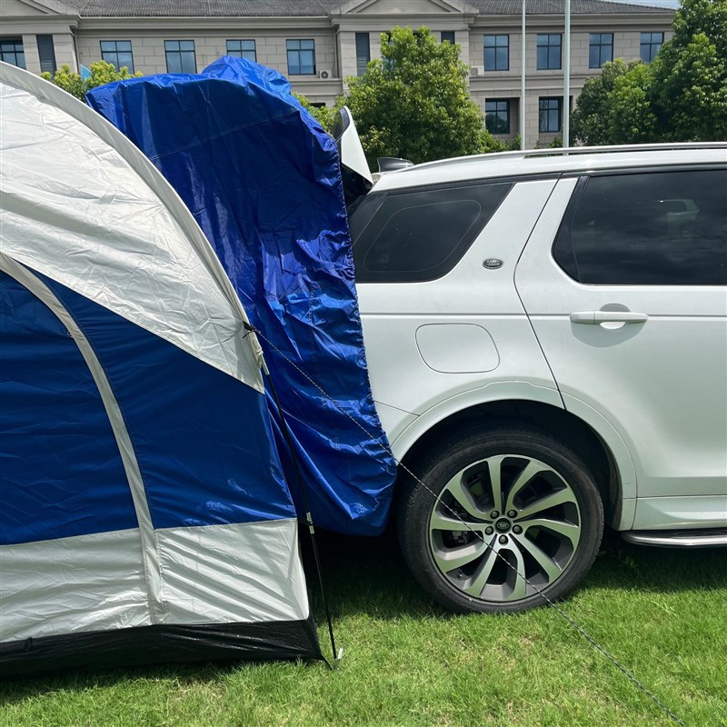 户外车尾帐帐篷露营双层SUV车载帐篷 顶凉棚隧道沙滩帐便携式帐篷