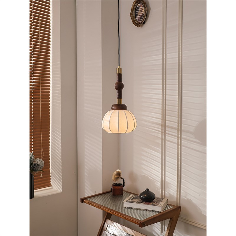 法式中古风主卧卧室灯吊灯主灯餐厅灯美式复古高级感吸顶灯灯具