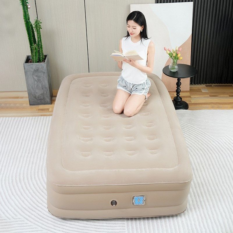 源头厂家直销户外露营家用帐篷用加高AI智能语音全自动充气床床垫