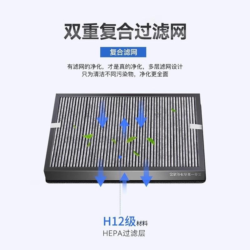 徽曦配亚都双面侠空气净化器KJ455G-VT/S4/S4D滤网KJ480G-P4/P4D