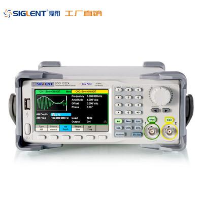 Siglent/鼎阳 25MHz 双通道 信号源SDG1022X 函数/任意波形发生器
