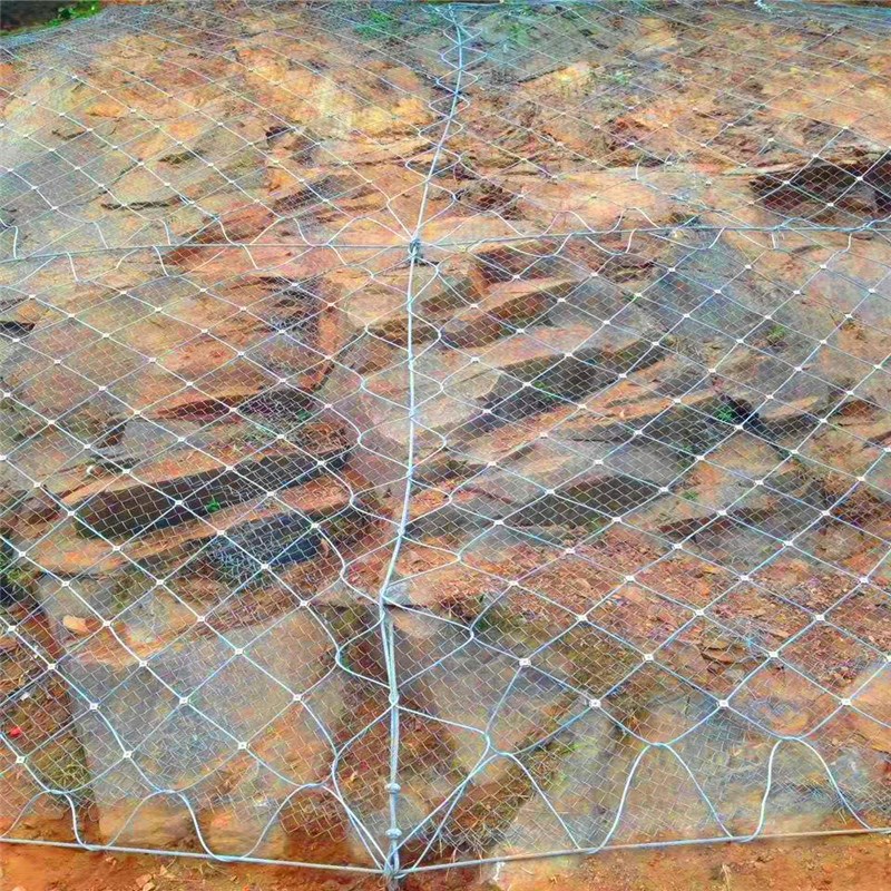 地质灾害治理防护网退林还草镀锌钢丝网路基落实防护网