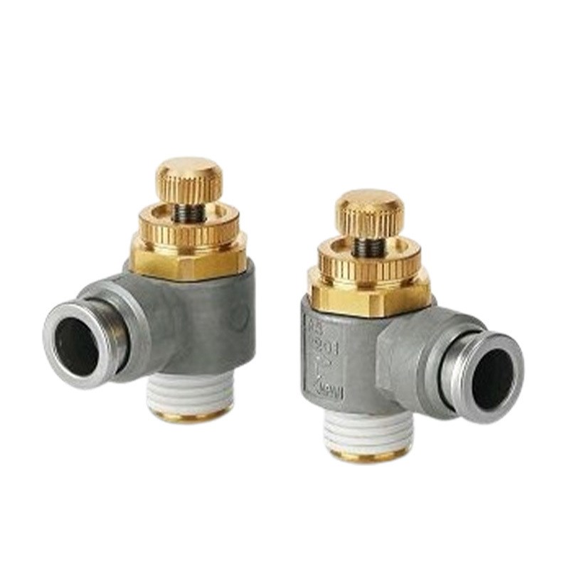 SMC  AS2201-02-F08S-X737   AS-X737 系列 带快换接头速度控制阀