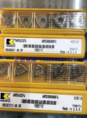 原装肯纳RCMT1204MO KC725M WNMG080408FW KC9110拍前咨询