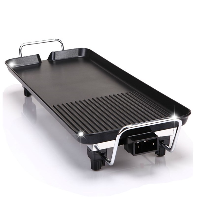 浩睿 家用韩式电烤盘牛排机铁板烧商用烤肉锅无烟不粘锅聚餐聚会