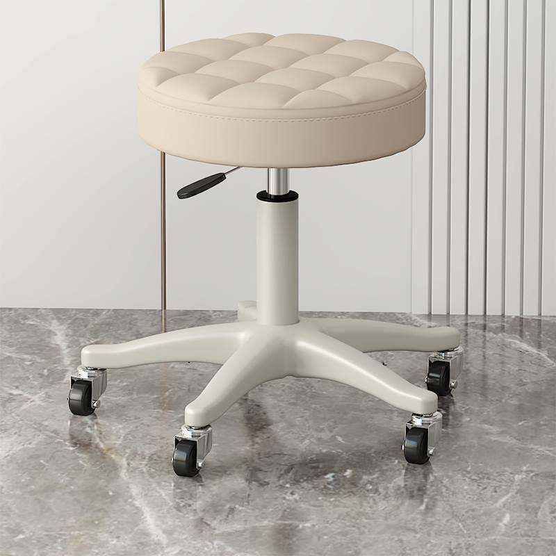 美容滑轮升降转椅美容院专用按摩圆美甲师大工凳美发椅子