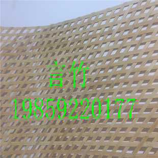 装饰装修吊顶竹席 竹编 酒店装修墙竹席 菱形镂空竹编吊顶