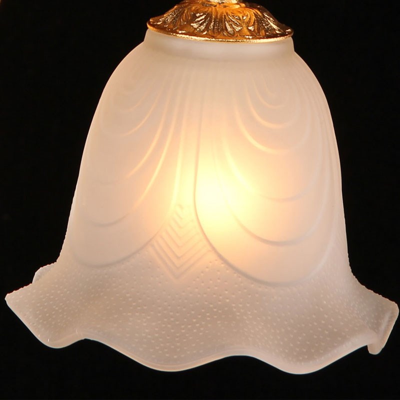 奥灯欧式单头灯锌合金壁座楼梯玄关过道灯罩向下创意壁灯22