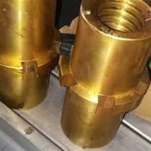 上海台重端面升降铣床龙门铣床铜螺母T50*8长度170动力头