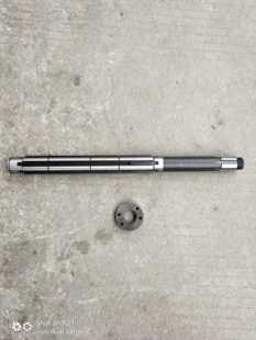 5A车床配件2037皮带轴一轴离合器轴长496 上海二机C6150 C6250A