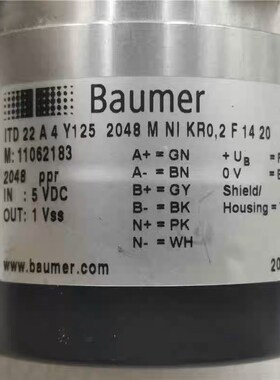 编码器 ITD 22 A 4 Y125 2048 M NI KR0,2 F 14 20 (19国产型