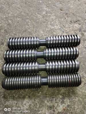 四爪卡盘丝杆 螺杆K72630 四爪卡盘丝杆外径40总长220