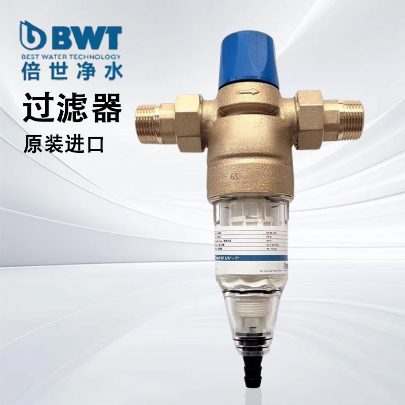 德国原装进口倍世前置过滤器BWT净水器反冲洗万向稳压家用大流量