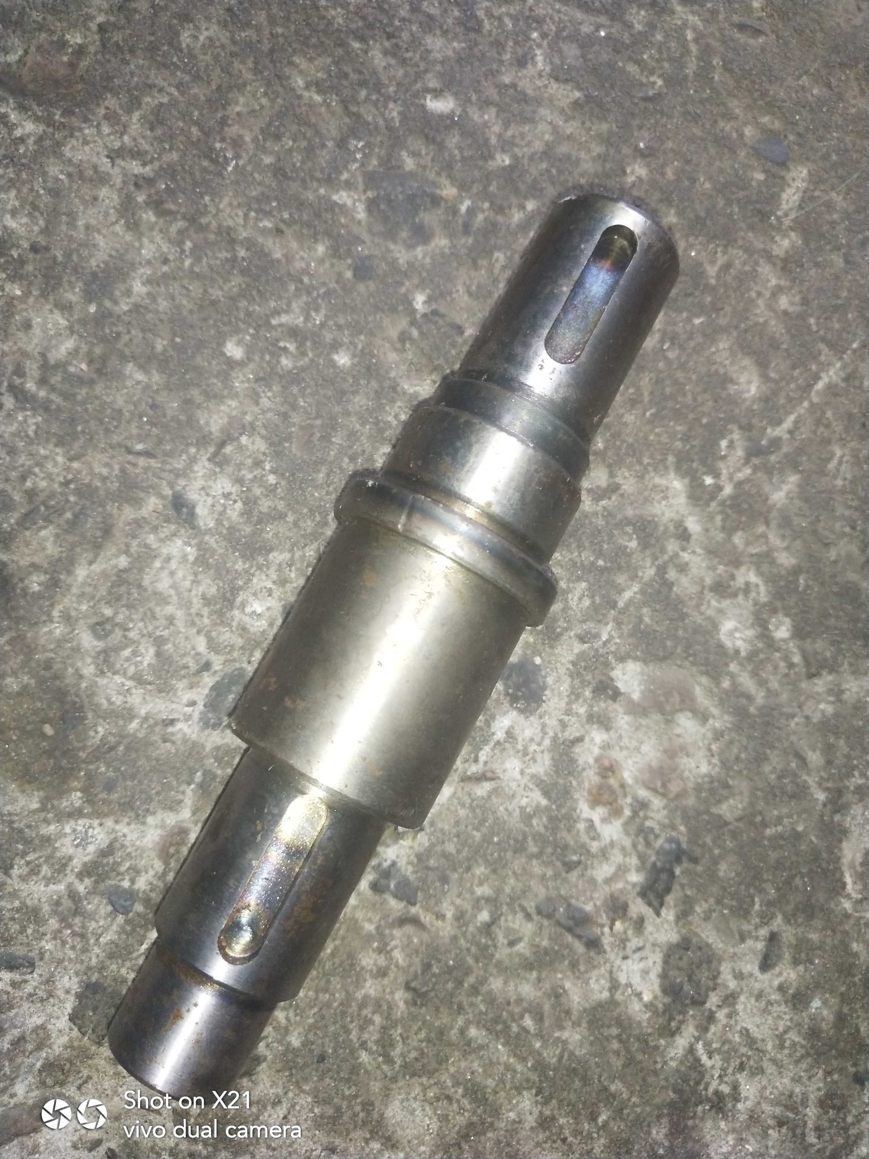 机床配件杭州机床厂XQ6225/XQ6230A铣床配件40010光轴总长145外38