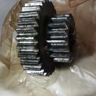 112花键6 10厚61 30外径70 南通京鼎端面铣床配件双联齿轮Z18