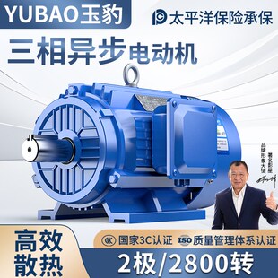 2.2 1.5 7.5KW高速国标380V电机 三相异步电动机 5.5 2极0.75