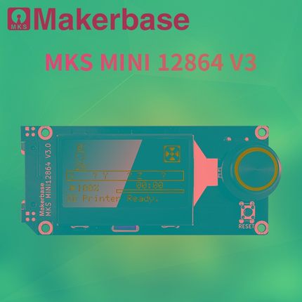 Makerbase MKS MINI12864 V3 SD卡侧插 智能显示屏 3D打印机配件
