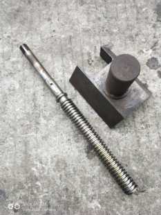 抚顺长沙B5032 B5020插床配件2106A曲拐销座2105调节丝杆T22