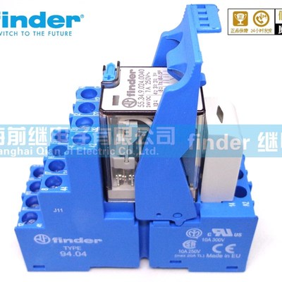 全新原装finder/芬德 58.34.9.024.0050 /SPA /SMA成套进口继电器