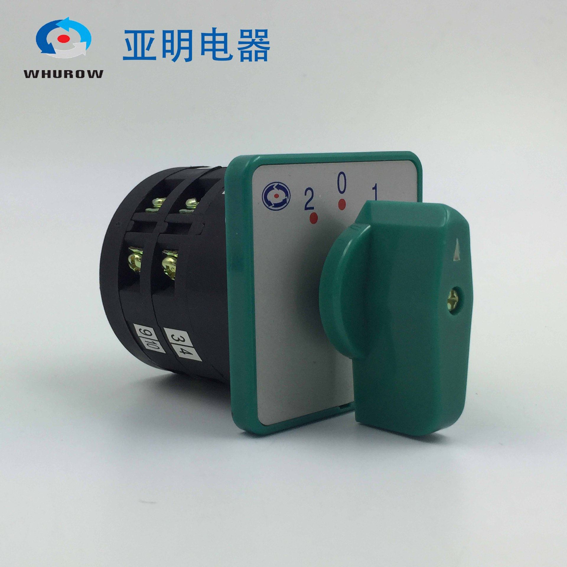 亚明电器万能转换开关LW6D-5/2旋转两层三档B066/B071/B081银触点