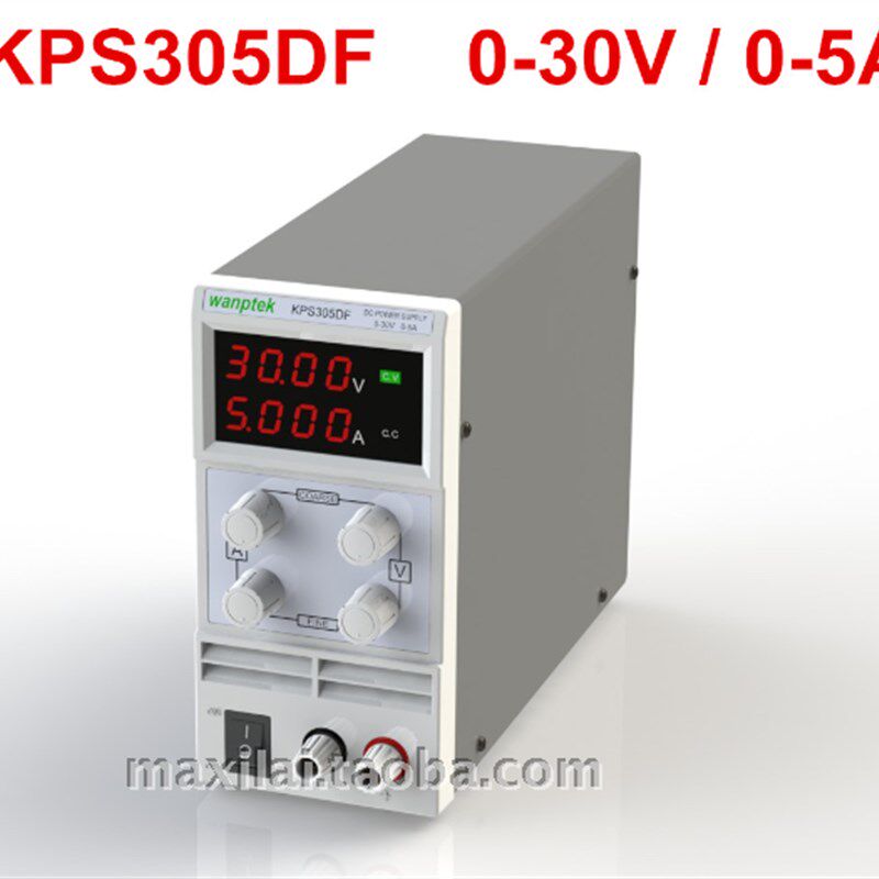 直流开关电源KPS305DF 输出15v30V60v/5A可调电源 四位显示