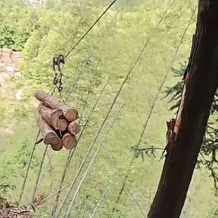 货运索道配件高空山地货运运输转弯飞机架按座滑轮跑车挂钩转向轮