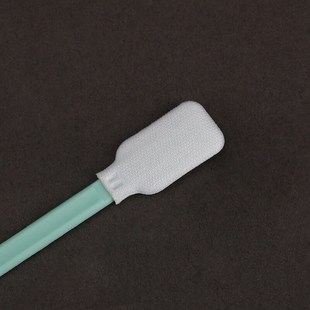 铸固无尘棉签工业无尘布头棉签无尘布擦拭棒净化扁头棉棒总长122m