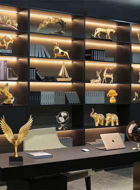 玄关高档摆件现代客厅家居电视酒柜轻奢创意大气室内书架软装饰品