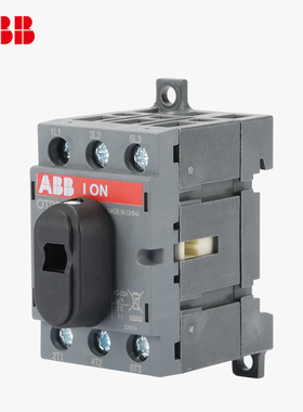 ABB隔离开关OT25F3 16/32/40/63/80/125F4N2/OT160G03空气3P手柄