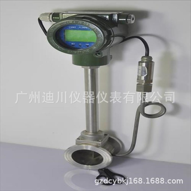 供应入式涡街流量计 大管道气体流量计 广州气体流量计厂家