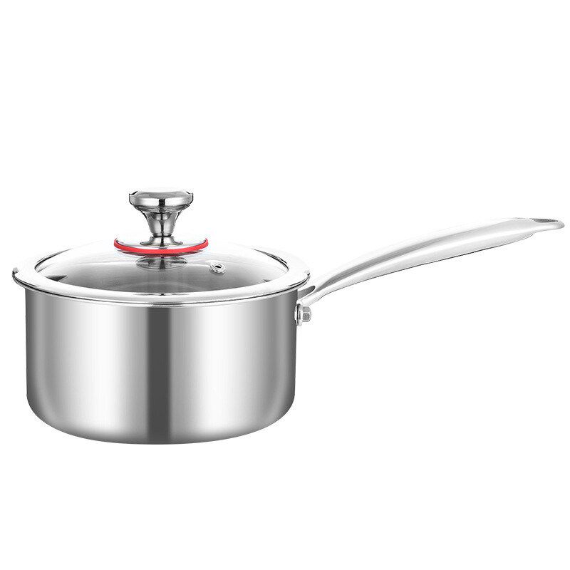 锶伟SIWEI不锈钢316汤锅奶锅蒸锅加厚款不粘锅家用一锅多用煮面锅