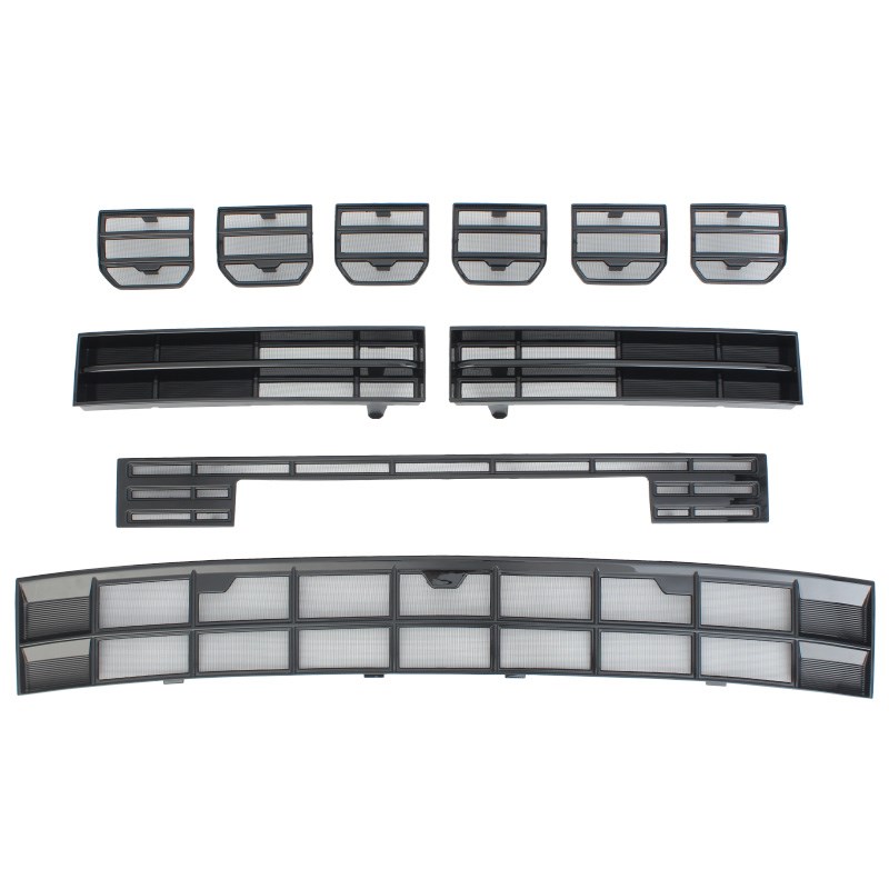 25款方程豹8卡扣式防虫网中网前脸防护网防蚊柳絮改装饰改装配件