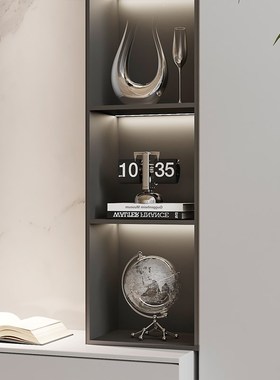 意式现代轻奢电视柜摆件高级感家居客厅酒柜壁龛小众艺术软装饰品