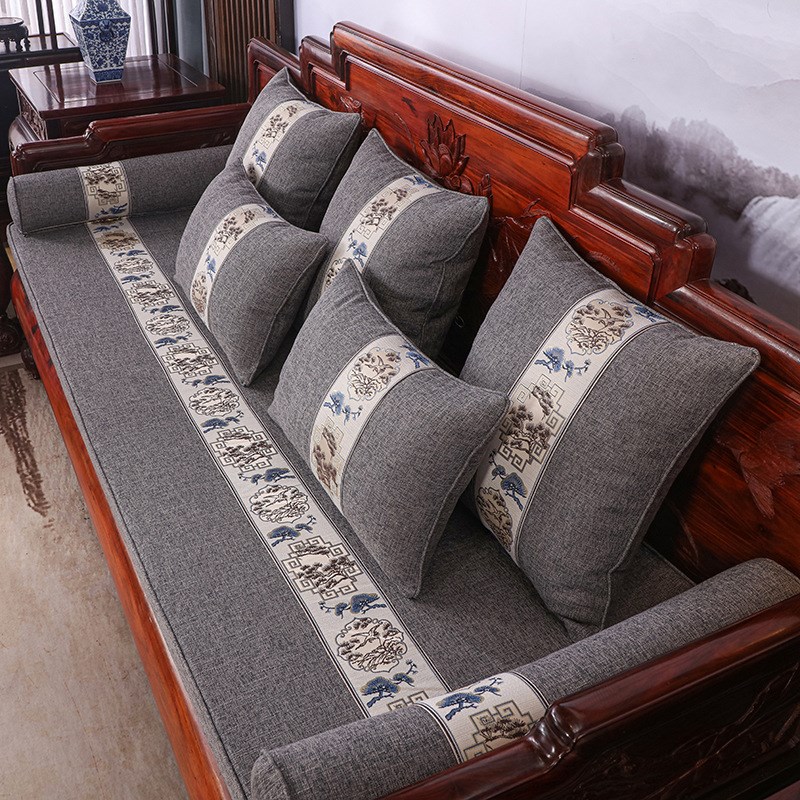 高密度海绵垫加厚加硬沙发坐垫飘窗垫布艺坐垫罗汉床垫实木坐椅垫