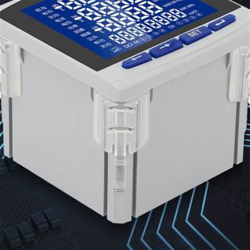 新款三相液晶多功能电力仪表网络数显电流电压功率频率带.计量485