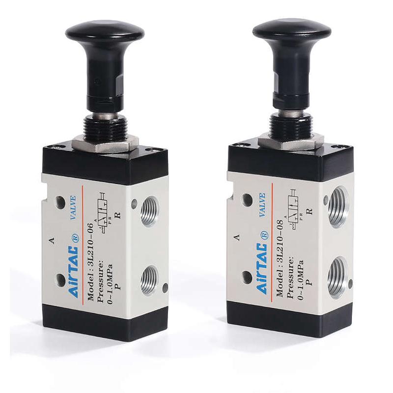 亚德客手拉3L110-06/3L21006/3L21008/3L31008/3L31010气动手