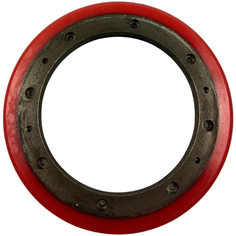 电动叉车辅助轮无锡大隆威士托盘车堆高车平衡轮100X45-42万向轮