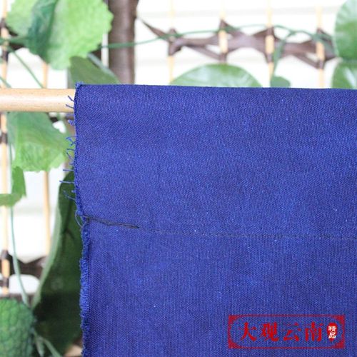 蜡染画荷花布艺门帘客厅卧室挂画苗族特色工艺品卫生间厨房隔断帘