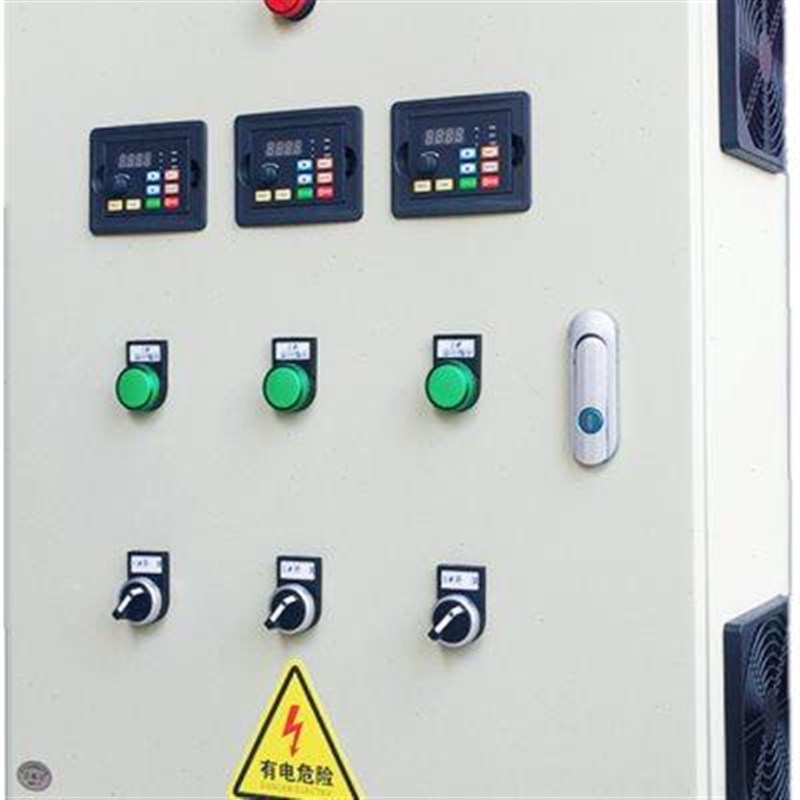 风机电机调速水泵恒压供水p矢量变频器控制柜配电箱1.5-4-7.5-11u