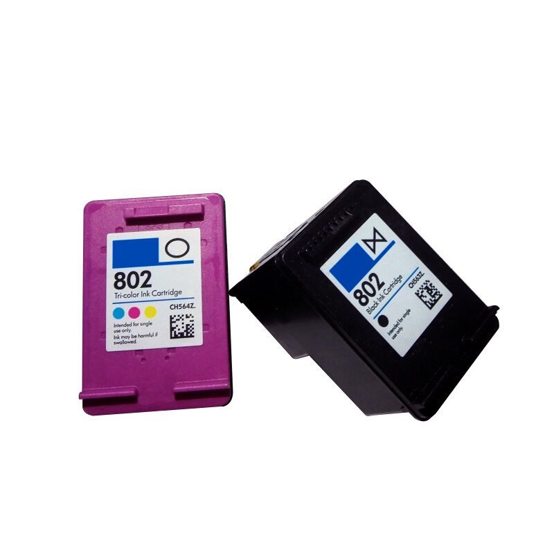 兼容HP802墨盒黑彩色HP1050 HP1000 deskGjet1510 1010 2050打印