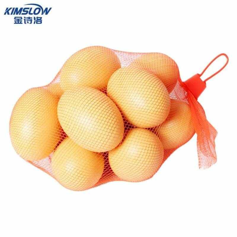 金诗洛K5691200条鸡蛋网袋超市包装蔬菜水果网袋鸡蛋网袋35CM红