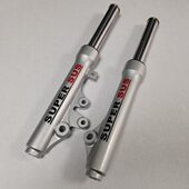 适用海王星HS125T福星AN125超人QS150T蓝金前减震 前叉避震器