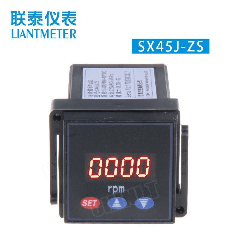 联泰仪表 数显转数表SX45J-ZS SX48J-ZS SX96J-ZS 可编程 DC0-10V